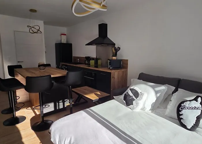 Joli T2 Cozy, Proche Plages, Terra Doru B02 Lägenhet *